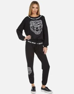 Winslet Crystal Tiger Head -dress and personal adornment 4119 MSF 33811 BLK 05