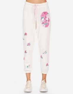 Ruth Pink Rose Skull