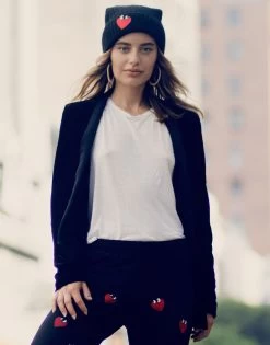 Blix Heartface Patch -dress and personal adornment 9073 CSM 3P49 BLK 2