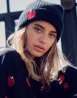 Blix Heartface Patch -dress and personal adornment 9073 CSM 3P49 BLK