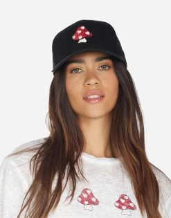 Bay Mushroom Happyface -dress and personal adornment 9113 CNV IE140 BLK 02