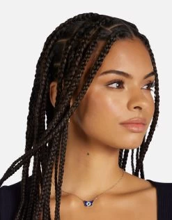 Maripol Butterfly Evil Eye Necklace -dress and personal adornment 9148 GLD 14534 GCBT 02