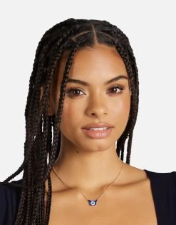 Maripol Butterfly Evil Eye Necklace -dress and personal adornment 9148 GLD 14534 GCBT 04