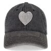 Reina Silver Heart Patch -dress and personal adornment 9149 DNH 1P142 WSHBLK 01