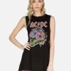 Deanna AC/DC Devil 2 Deanna AC/DC Devil -dress and personal adornment ACDC are you ready sleeveless mini dress lauren moshi 3047 RSN 13072 BLK 04