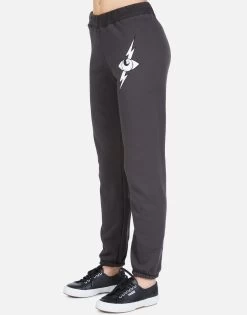 Gia Lightning Star Eye -dress and personal adornment Lauren Moshi Lightning Star Eye Womens Sweatpant 4009 12956 ONYX 01