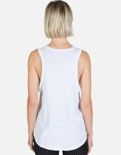 Peyton Rainbow Smudge Lip 15 Peyton Rainbow Smudge Lip -dress and personal adornment Lauren Moshi Rainbow Smudge Lip Tank 2237 VCT 12945 WHT 03