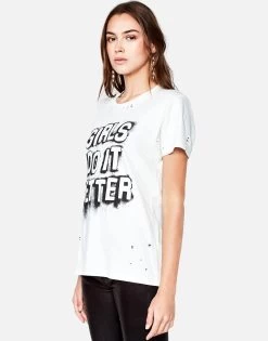 Wolf Girls Do It Better -dress and personal adornment M 2186 CTTH 12370 WHT 02