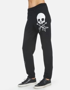 Gia Music Skull -dress and personal adornment gia music skull made in los angeles usa lauren moshi clothing 4009 CSA 34298 BLK 05