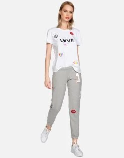 Brynn #1 Love -dress and personal adornment lauren moshi 1 love crop sweatpant 4092 GSA 33380 HEG 13