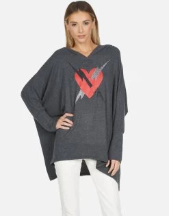 Wilma X Lightning Love -dress and personal adornment lauren moshi X crystal lightning love oversized pullover hoodie 1092 HAC X13361 HEB 02
