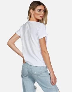 Edda X Leopard Tongue -dress and personal adornment lauren moshi X leopard tongue vintage ss tee 2117 VCT X13404 WHT 02