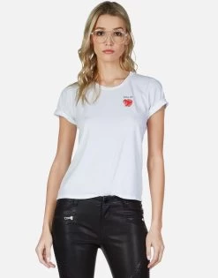 Croft Skull Apple -dress and personal adornment lauren moshi bite me skull apple ss vintage tee 2213 CTT 13098 WHT 06