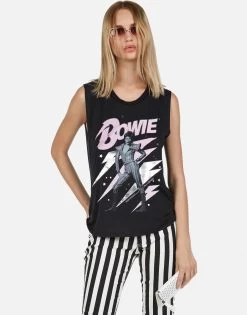 Kel Bowie Stardust -dress and personal adornment lauren moshi bowie stardust scoop neck tank 2190 TNC 13329 ONYX 01