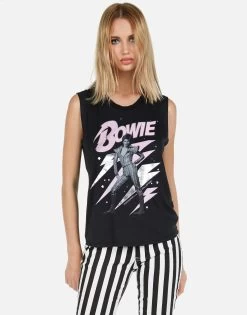 Kel Bowie Stardust -dress and personal adornment lauren moshi bowie stardust scoop neck tank 2190 TNC 13329 ONYX 03