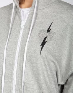 Chandra Happy Lightning Love -dress and personal adornment lauren moshi crystal happy lightning zip up hoodie 1348 HRP 23358 HEG 05