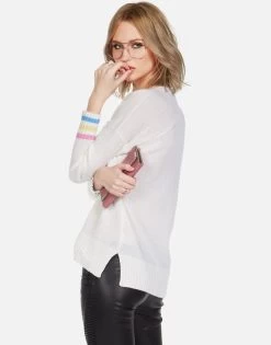 Vivian Dripping Star 18 Vivian Dripping Star -dress and personal adornment lauren moshi dripping star hand knit cashmere sweater 1391 CSM 13230 CRME 06