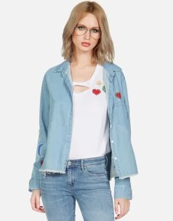 Solana Element Patches 18 Solana Element Patches -dress and personal adornment lauren moshi element patches button up shirt 1383 LDM 13257P123 SMLD 01