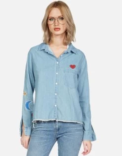 Solana Element Patches 20 Solana Element Patches -dress and personal adornment lauren moshi element patches button up shirt 1383 LDM 13257P123 SMLD 03