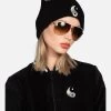 Blix Happy Peace Love 2 Blix Happy Peace Love -dress and personal adornment lauren moshi happy peace love patches cashmere beanie 9073 CSM 1P132 BLK 03