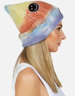 Blix Happy Peace Love -dress and personal adornment lauren moshi happy peace love patches cashmere beanie 9073 CSM 1P132 HVSTCD 06