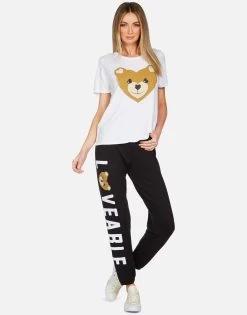 Croft Heart Teddy -dress and personal adornment lauren moshi heart teddy vintage ss tee 2213 CTT 13275 WHT 04