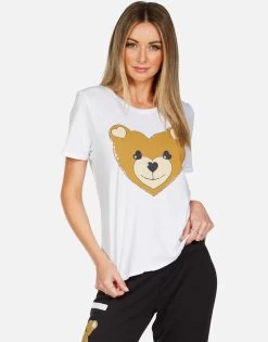 Croft Heart Teddy -dress and personal adornment lauren moshi heart teddy vintage ss tee 2213 CTT 13275 WHT 07