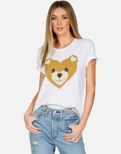 Croft Heart Teddy -dress and personal adornment lauren moshi heart teddy vintage ss tee 2213 CTT 13275 WHT 19