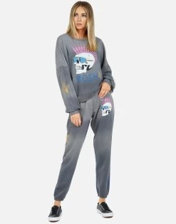 Brynn Lightning Skull -dress and personal adornment lauren moshi iconic moshi lightning skull sweatpant 092 CCF 33446 FDGPHT 04