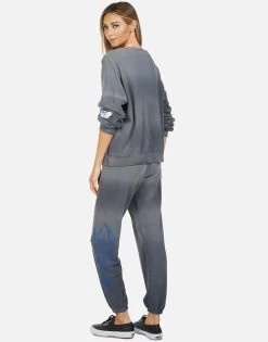 Brynn Lightning Skull -dress and personal adornment lauren moshi iconic moshi lightning skull sweatpant 092 CCF 33446 FDGPHT 06