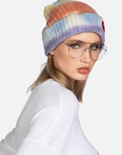 Blix Kiss Lip -dress and personal adornment lauren moshi kiss lip cashmere slouch beanie 9073 CSM 3P134 HVSTCD 02