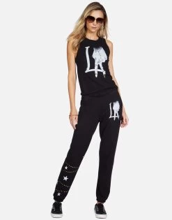 Ashlin LA Peace Finger 14 Ashlin LA Peace Finger -dress and personal adornment lauren moshi la peace finger fitted tank tee 2245 VCT 13155 BLK 07