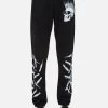 Brynn X Lightning Skull -dress and personal adornment lauren moshi lightning skull long sweatpant 4092 CCF 13443 BLK 01