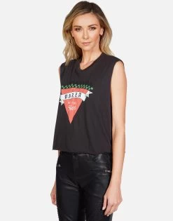 GiGi Pizza Slice -dress and personal adornment lauren moshi pizza slice crop muscle tank 2292 CTT 13158 ONYX 02