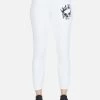 Alana Royal Skull -dress and personal adornment lauren moshi royal skull crop sweatpant 4035 FTL 13089 WHT 02