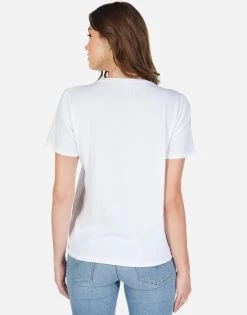 Croft Scribble Heart -dress and personal adornment lauren moshi scribble heart tee 2213 CTT 12834 WHT 03