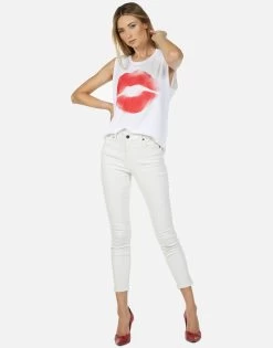 Kel Spray Kiss -dress and personal adornment lauren moshi spray amour kiss muscle tank 2190 TNC 13502 WHT 03