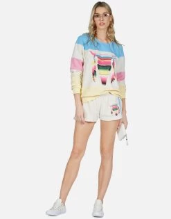 Erica Striped Bull 15 Erica Striped Bull -dress and personal adornment lauren moshi stripe bull color block pullover 1361 FTL 13057 ILSSBCP 08
