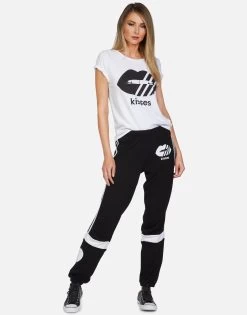 Croft Striped Mouth Kisses -dress and personal adornment lauren moshi striped mouth kisses classic ss tee 2213 CTT 13218 WHT 05