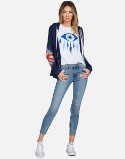 Lennox Yellow Lightning -dress and personal adornment lauren moshi yellow lightning zip up hoodie tie dye sunburst 1287 CSA 23147 SNBST 03