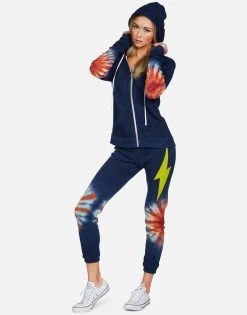 Lennox Yellow Lightning -dress and personal adornment lauren moshi yellow lightning zip up hoodie tie dye sunburst 1287 CSA 23147 SNBST 07