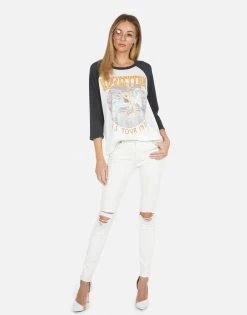 Kenya Led Zeppelin 12 Kenya Led Zeppelin -dress and personal adornment led zepelin vintage 1975 baseball tee by lauren moshi 2295 VCT 13652 MONX 04