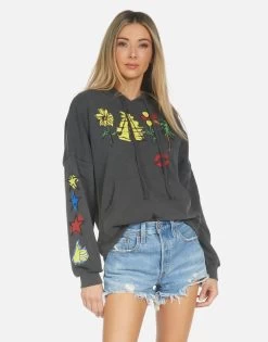 Melanie Camp Hair Don't Care -dress and personal adornment made in los angeles usa melanie pullover hoodie lauren moshi clothing 1334 CSA 34285 PBK 06 min