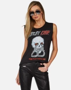 Kel Too Fast For Love -dress and personal adornment motley crue too fast for love womens tank tee 2190 TNC 13311 ONYX 33